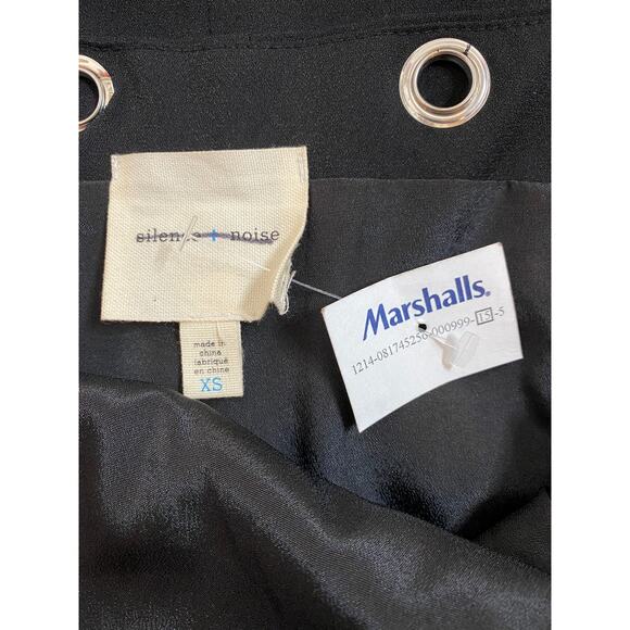 Urban Outfitters Dress Mini Black Halter NWT Size XS UO Silence & Noise - Picture 5 of 7